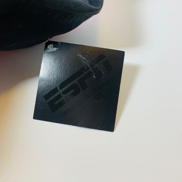 Sports Center Dad Hat Red Black Ball Cap Adjustable Slide Strap Logo Gift - Picture 9 of 9